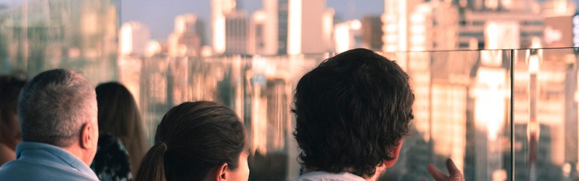 darling, terrace, building, buildings, people, shades, sun, sunset, nature, afternoon